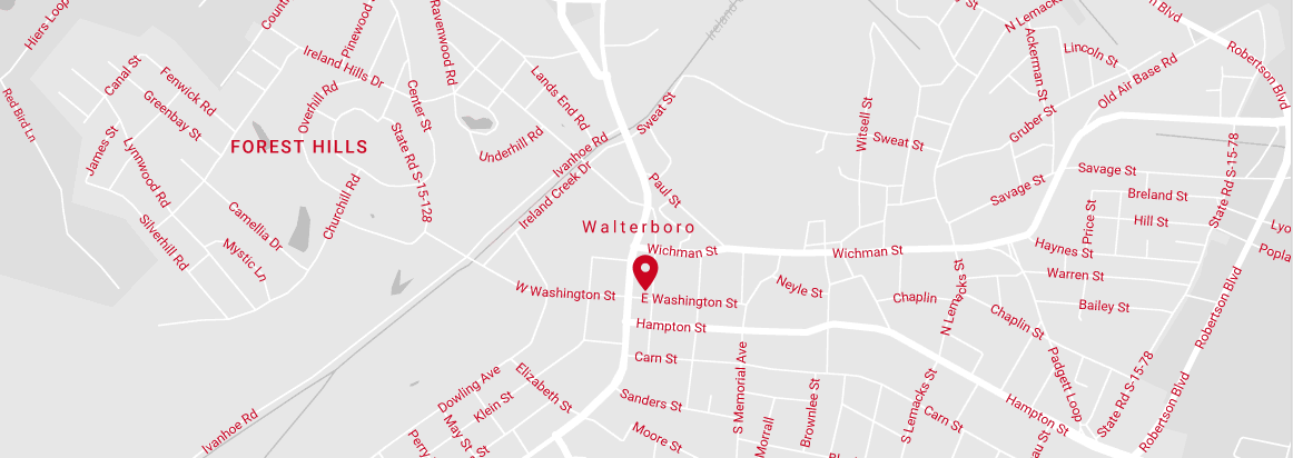 Walterboro Map Screenshot