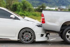 crash involving two cars