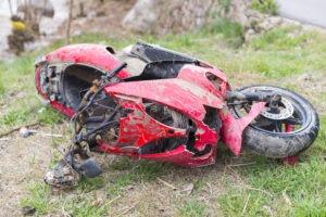 red motorbike