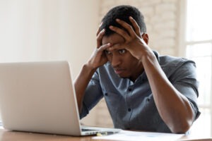 black man being fired from his job
