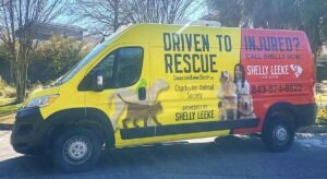 Shelly Leeke Law Firm and Charleston Animal Society van!