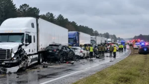 I-95 Pileup Near Orangeburg